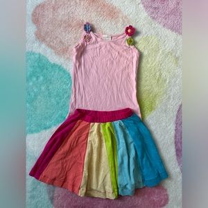 Like new size 7 Lemon loves Lime set